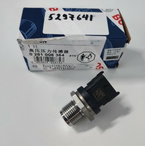 Датчик давления топлива в рампе Cummins ISBe,ISF (3974092) Оригинал